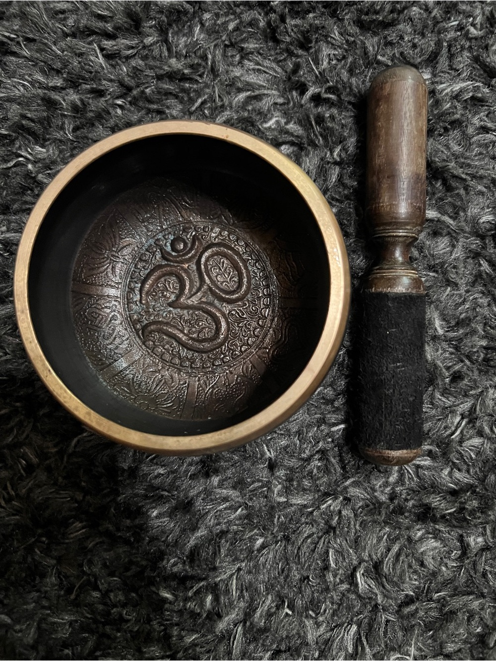 OM Tibetan Singing Bowl